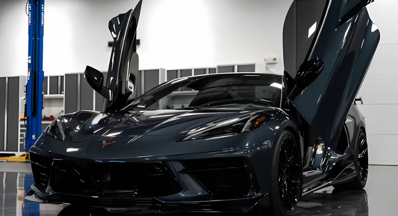 Porte Papillon pour Corvette C8 Z06